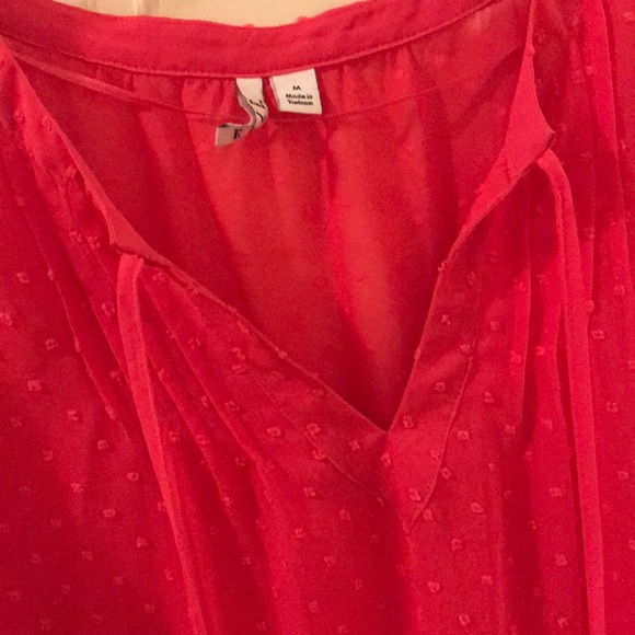 Pink Elle blouse size medium - Picture 4 of 4